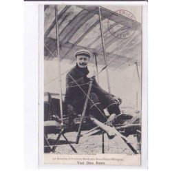 BORDEAUX BEAU-DESERT-MERIGNAC: semaine d'aviation, Van Den Born, cachet - très bon état