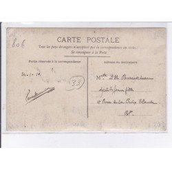 CROIX D'HINS: aviation aérodrome 1910, les curieux autour des débris de l'appareil - très bon état