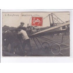 SARCIGNAN: aviation, aviateur Issartier - très bon état