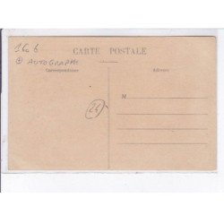 DORDOGNE: aviation, aviateur Henri Lafargue sur monoplan HANRIOT, autographe - très bon état