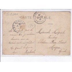 CROIX D'HINS: aérodrome, aviation, avenue de l'aérodrome et le garage - état
