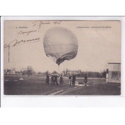 TRAPPES: l'observatoire lancement d'un ballon, aviation, ballon rond - très bon état