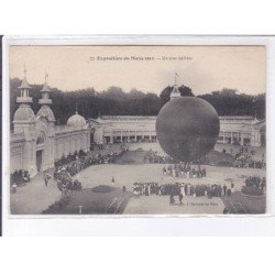 LE MANS: aviation 1908 exposition, un jour de fête, ballon rond - très bon état