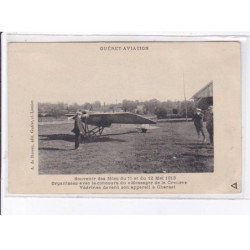 GUERET: aviation, souvenir des fêtes 1913 organisées avec le concours du "messager de la creuse" - état