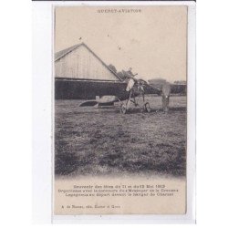 GUERET: aviation, souvenir des fêtes 1913 organisées avec le concours du "messager de la creuse" - très bon état