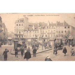 LORIENT - La Place Bisson - La Rue des Fontaines - très bon état
