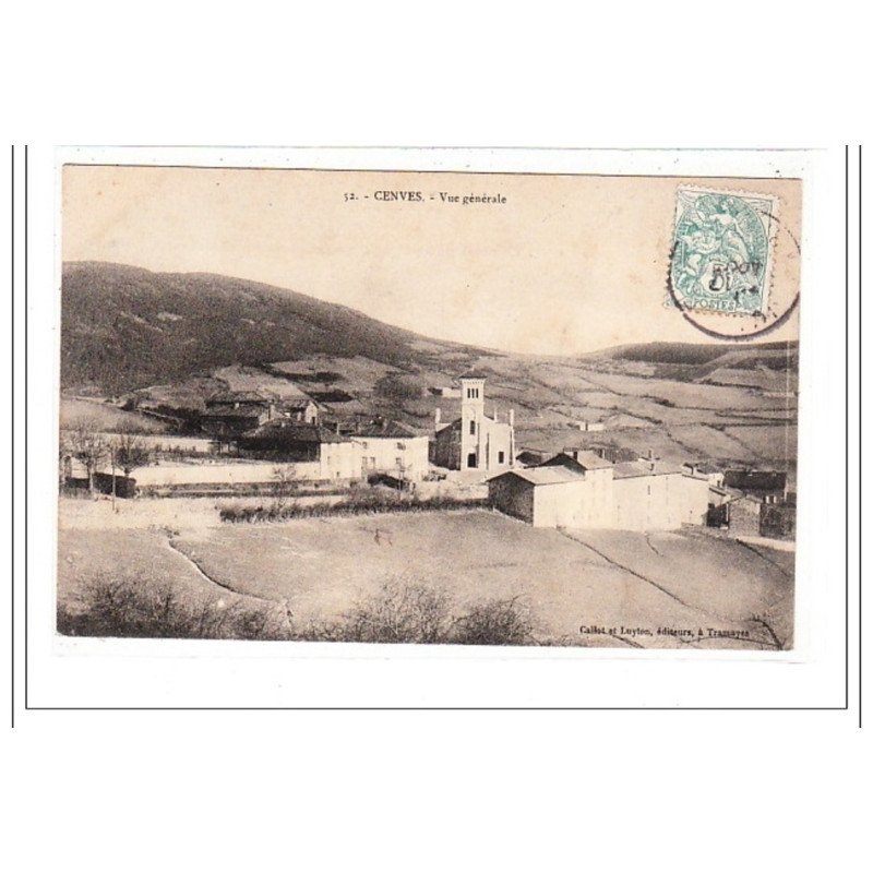 CENVES : vue generale - tres bon etat CENVES : vue generale - tres bon etat
