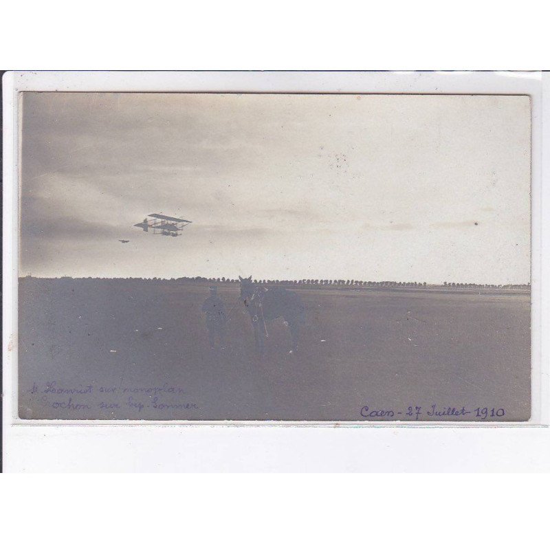 CAEN: aviation, Hanriot sur monoplan crochon 1910 - état