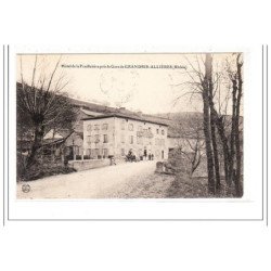 GRANDRIS-ALLIERES : hotel de la feuilletiere pres la gare - tres bon etat