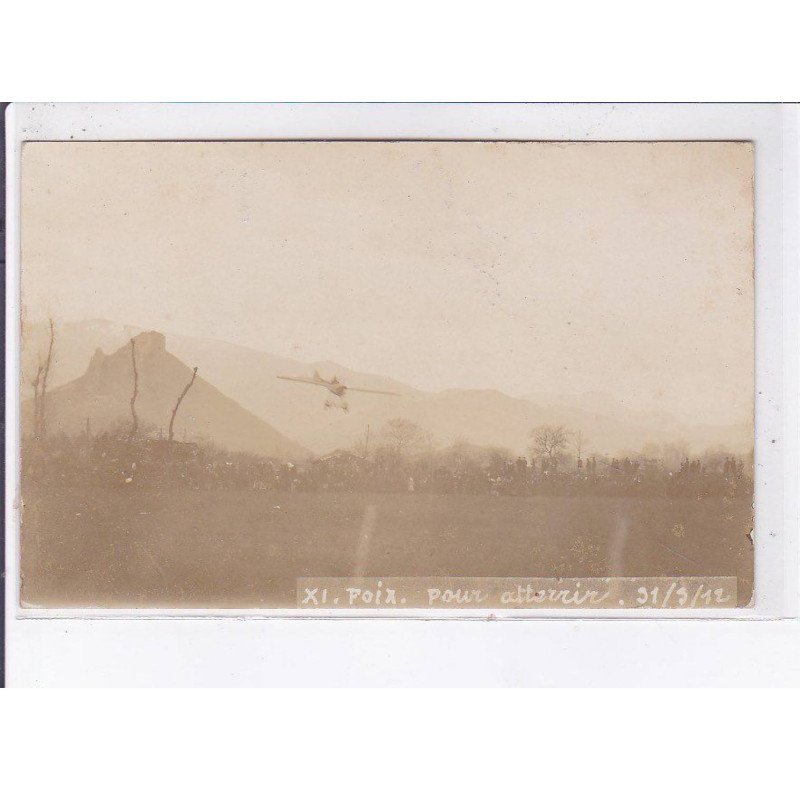 FOIX: aviation pour attérir 1912 ( Marcel Brindejonc des Moulinais ) - très bon état