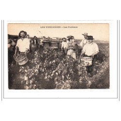RHONE : les vendanges, les porters - tres bon etat