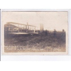 PAU: aviation, école d'aviation, premier vol de Mr. Wright 1909 - état