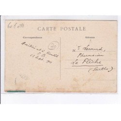 VESOUL: aviation, grandes manoeuvres de l'est 1911, aviateurs militaires, arrivée de moineau - état