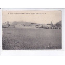 BESANCON: aviation, départ du Lt. aviateur Remy polygone de besançon mai 1911 - très bon état
