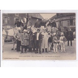 PONT-à-MOUSSON: fête de l'aviation 1912, les pompiers de pomponne - très bon état