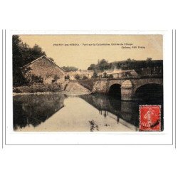 FROTEY-les-VESOUL : pont sur la colombine. entré du village - etat