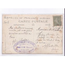photographie, atelier de photographie ambulant (cachet de Henri Boyer - union syndicale des industriels forains)