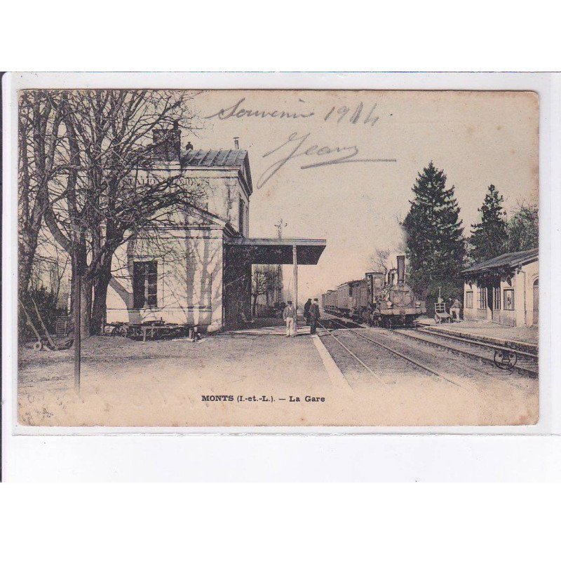 MONTS : la gare - état