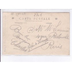 LE HAVRE : carte photo de la Buvette des Courses - Georges LEFAIX (Biere Polaire) - très bon état