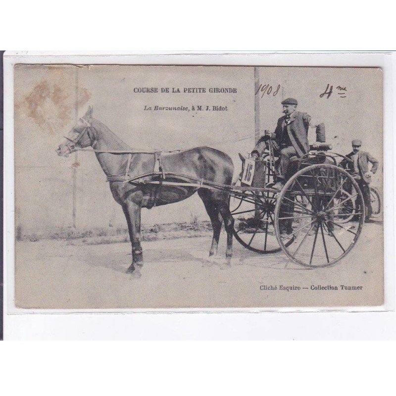 Course de la Petite Gironde - la Barzunaise (concours hippique - chevaux) - Bidot - état