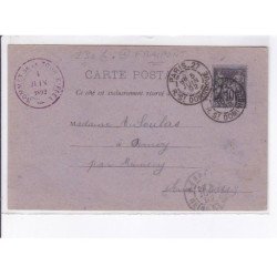 PARIS : la Tour Eiffel illustrée par FRAIPONT (voyagée en 1892) - très bon état