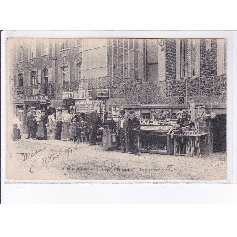 BERCK-PLAGE: la coquille berquoise, place de l'entonnoir - très bon état