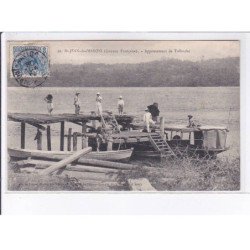 GUYANE: SAINT-LAURENT-du-MARONI: appontement de tollinche, bagne - très bon état