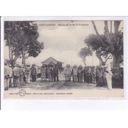 GUYANE : SAINT-LAURENT: rentrée des corvées de transportés, bagne - très bon état