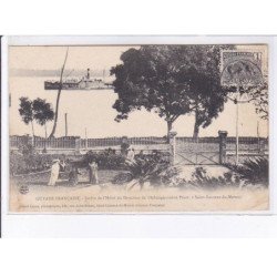 GUYANE - SAINT-LAURENT-du-MARONI: jardin de l'hôtel du directeur de l'administration pénit, bagne - très bon état