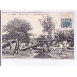 GUYANE - SAINT-LAURENT-du-MARONI: chantier des forçats "incorrigibles" à crique charvein, bagne - très bon état