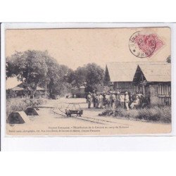 GUYANE: distribution de la cantine au camp de saint-louis, bagne - état