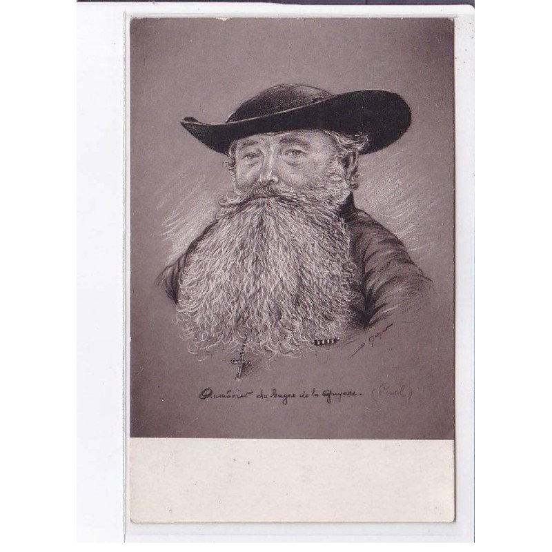 GUYANE : aumonier bagne de la guyane (puel) - très bon état