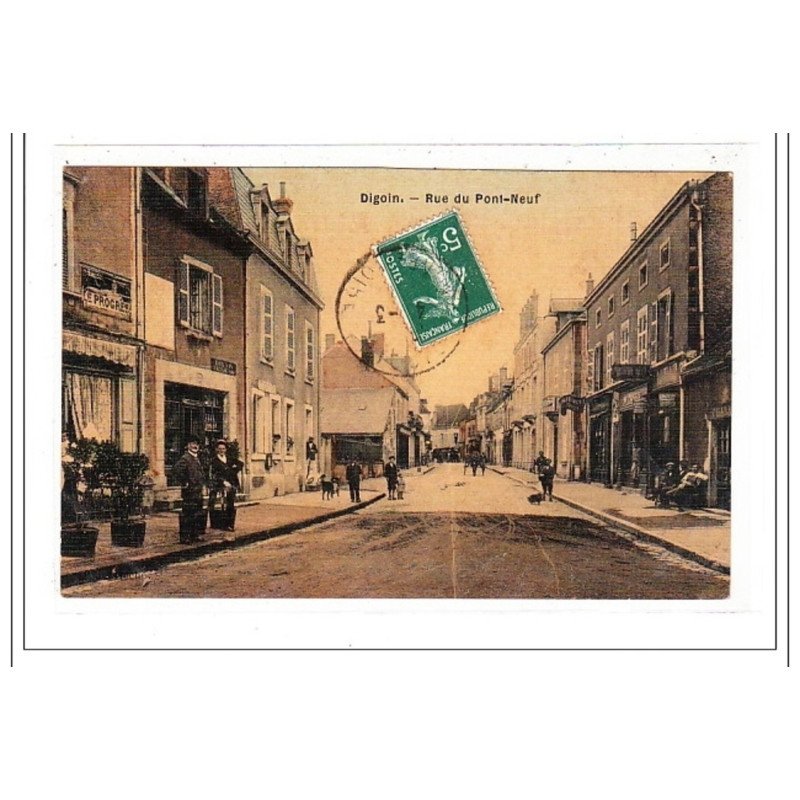 DIGOIN : rue du pont-neuf - tres bon etat