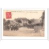 DOMPIERRE-les-ORMES : place du marché et ecole de filles - etat