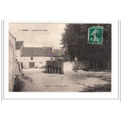 REMIGNY : le lavoir et la place - tres bon etat