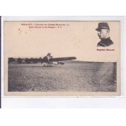 BAR-le-DUC: aviation aux grandes manoeuvres 1911 sapeur Hellem et son nieuport - très bon état
