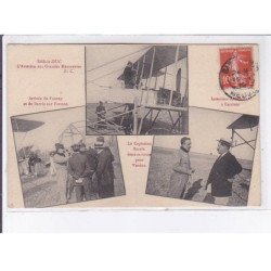 BAR-le-DUC: aviation aux grandes manoeuvres arrivée de fourny et de barrès sur farman - très bon état