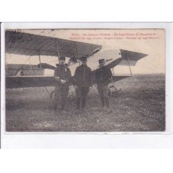 TOUL: aviation, aviateur militaires sous-officiers escadrille n°1, maréchal des logis Guitou - très bon état