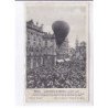 NANCY: l'accident du ballon rond 14 juillet 1908 aviation, touche le grand-hôtel 4CPA - très bon état