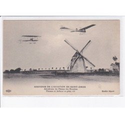 SAINT-OMER: souvenir de l'aviation aérodrome du plateau des bruyères Thomas et Jullerot - très bon état