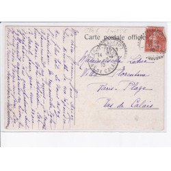 SUISSE: appareil Blériot en plein vol, Henri Speckner, aviation - très bon état