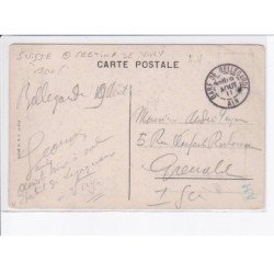 SUISSE: legagneux sur son blériot, meeting de viry - très bon état