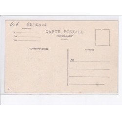 BELGIQUE: aviation, aviateur Lanser au retour d'un vol - très bon état