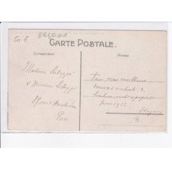 BELGIQUE: OSTENDE: semaine aviation, olieslagers sur son appareil - très bon état