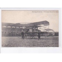 BELGIQUE: meeting d'aviation aviateur Baron de cater - très bon état