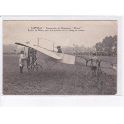 CAMBRAI: inauguration du monument "blériot" départ du blériot pour son premier vol au champ de courses - état