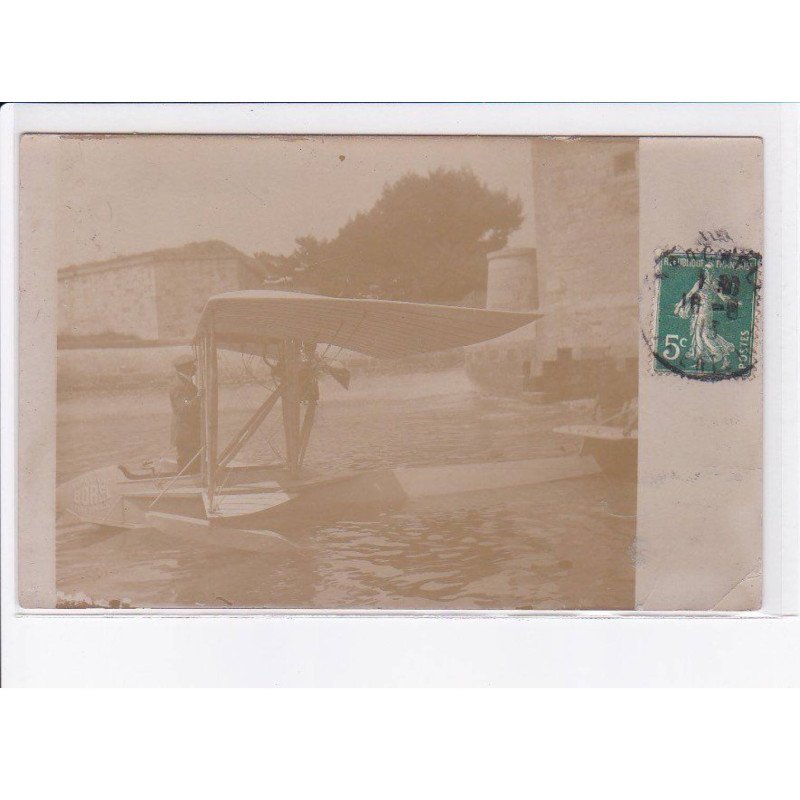 LA ROCHELLE: hydravion 1913, borel, aviation - très bon état