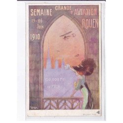 ROUEN: grande semaine d'aviation 1910 - très bon état