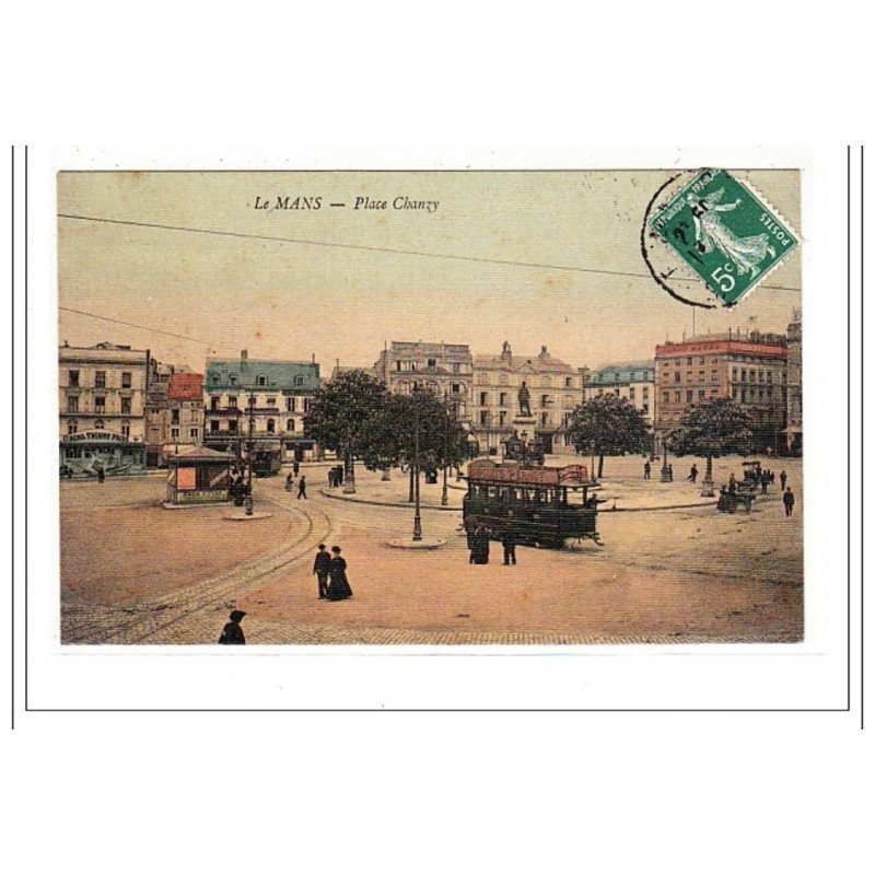 LE MANS : place chanzy - tres bon etat