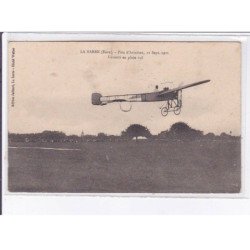 LA BARRE: fête d'aviation 1911, Lussetti en plein vol - état